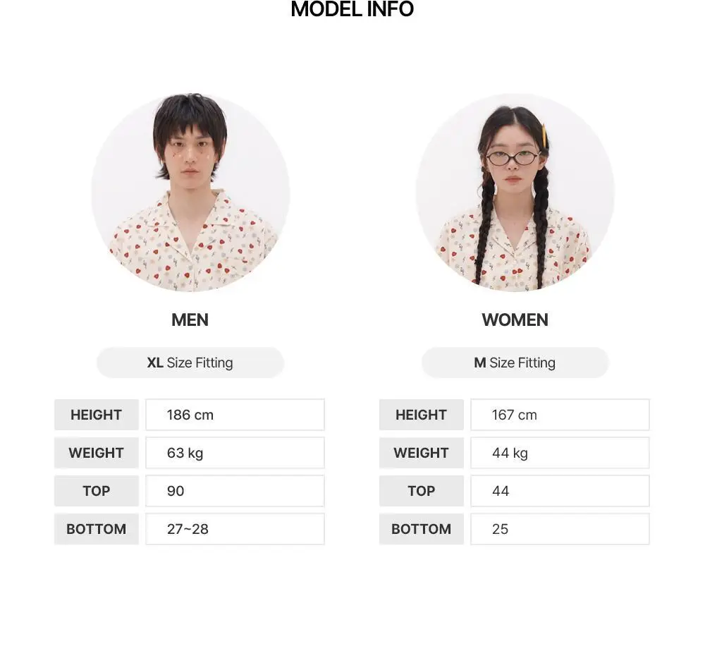 오프아워 드리미두들스 못말리는음악가 반팔 잠옷 세트 상세페이지 22