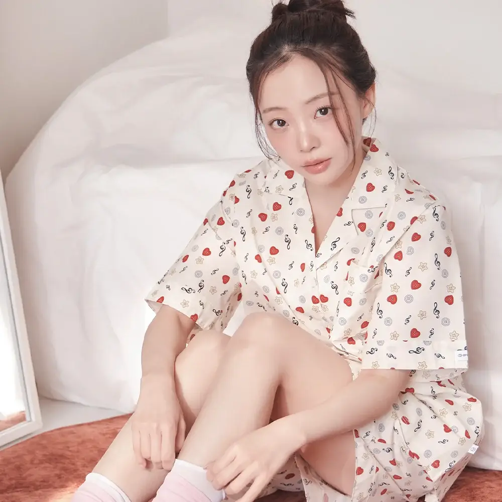 오프아워 드리미두들스 못말리는음악가 반팔 잠옷 세트