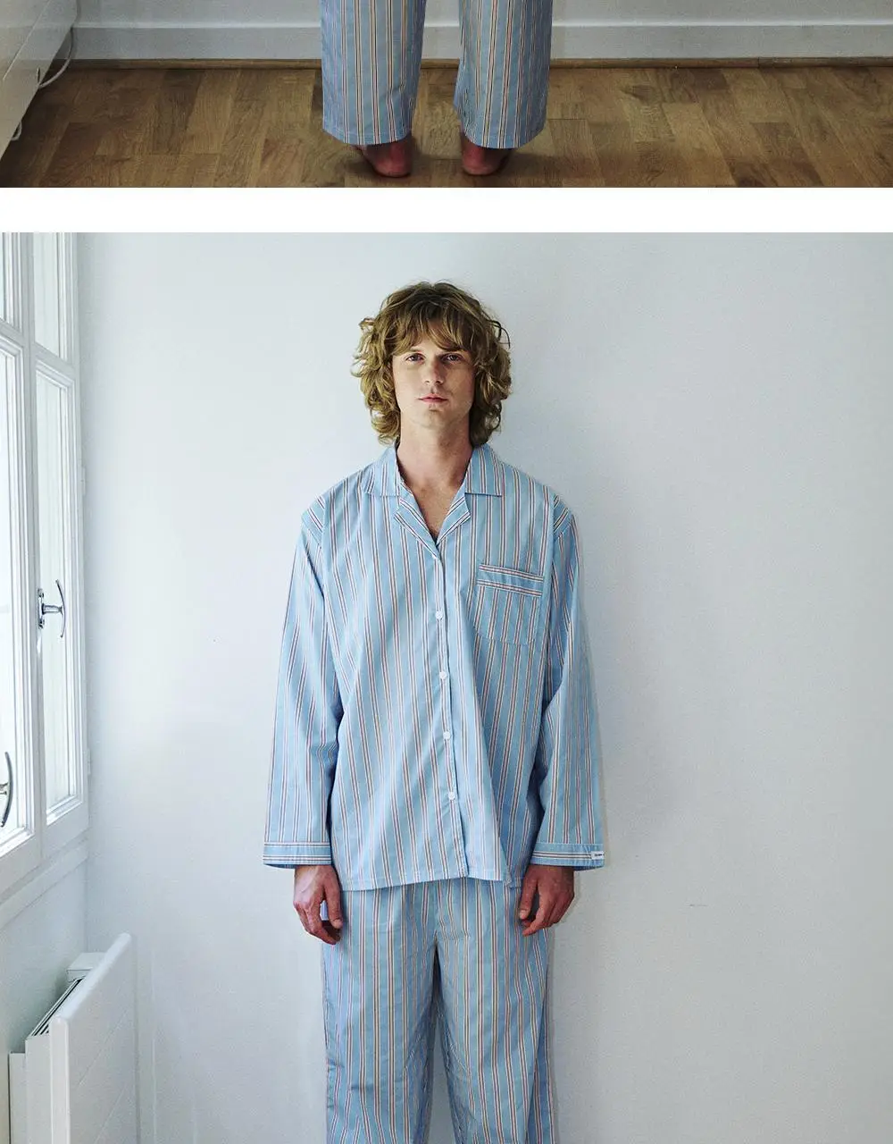 오프아워 러스트러스 코튼블렌드 긴팔 잠옷 세트 핑크 3종 택 1 (M / L / XL) 상세페이지 31