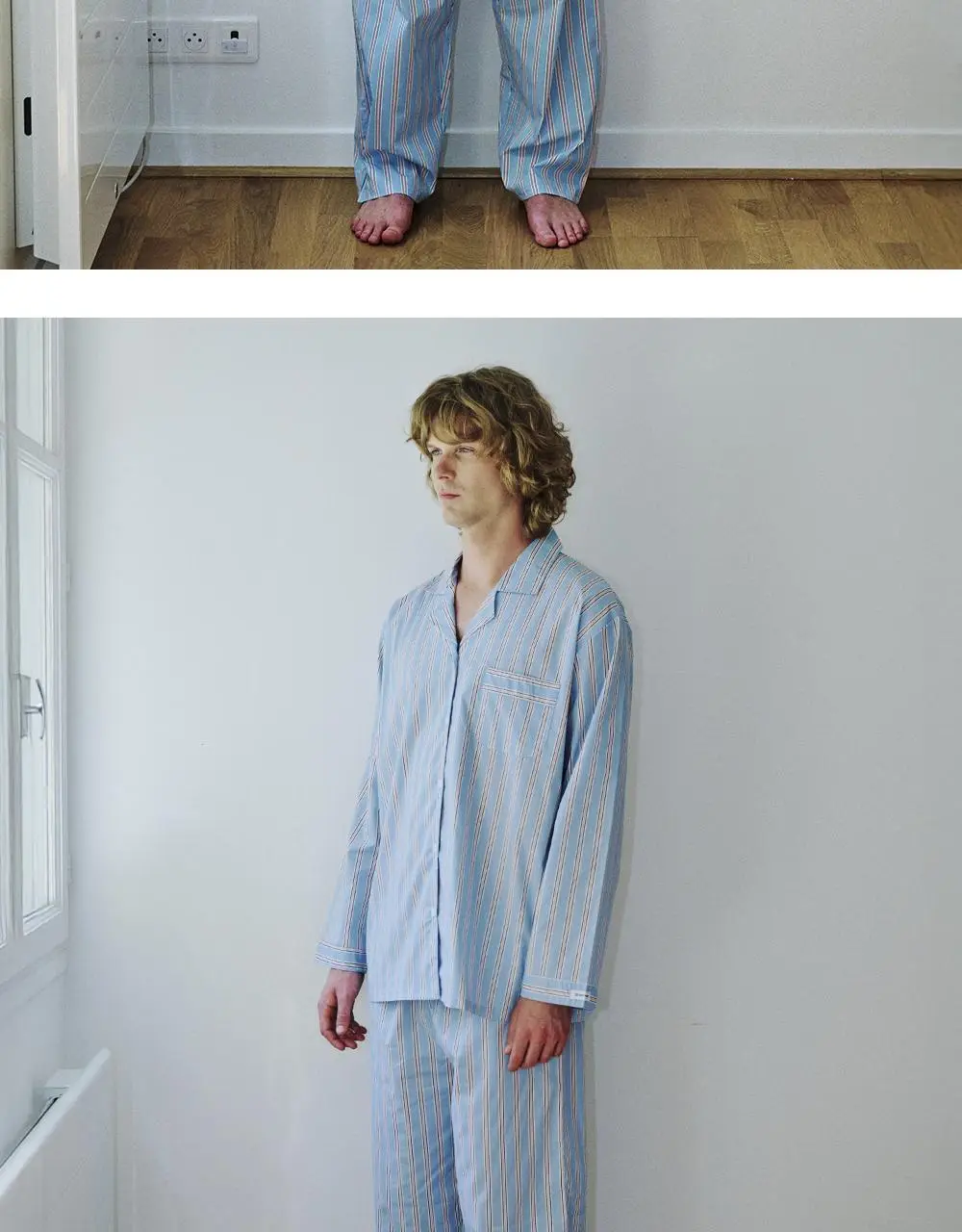 오프아워 러스트러스 코튼블렌드 긴팔 잠옷 세트 핑크 3종 택 1 (M / L / XL) 상세페이지 32