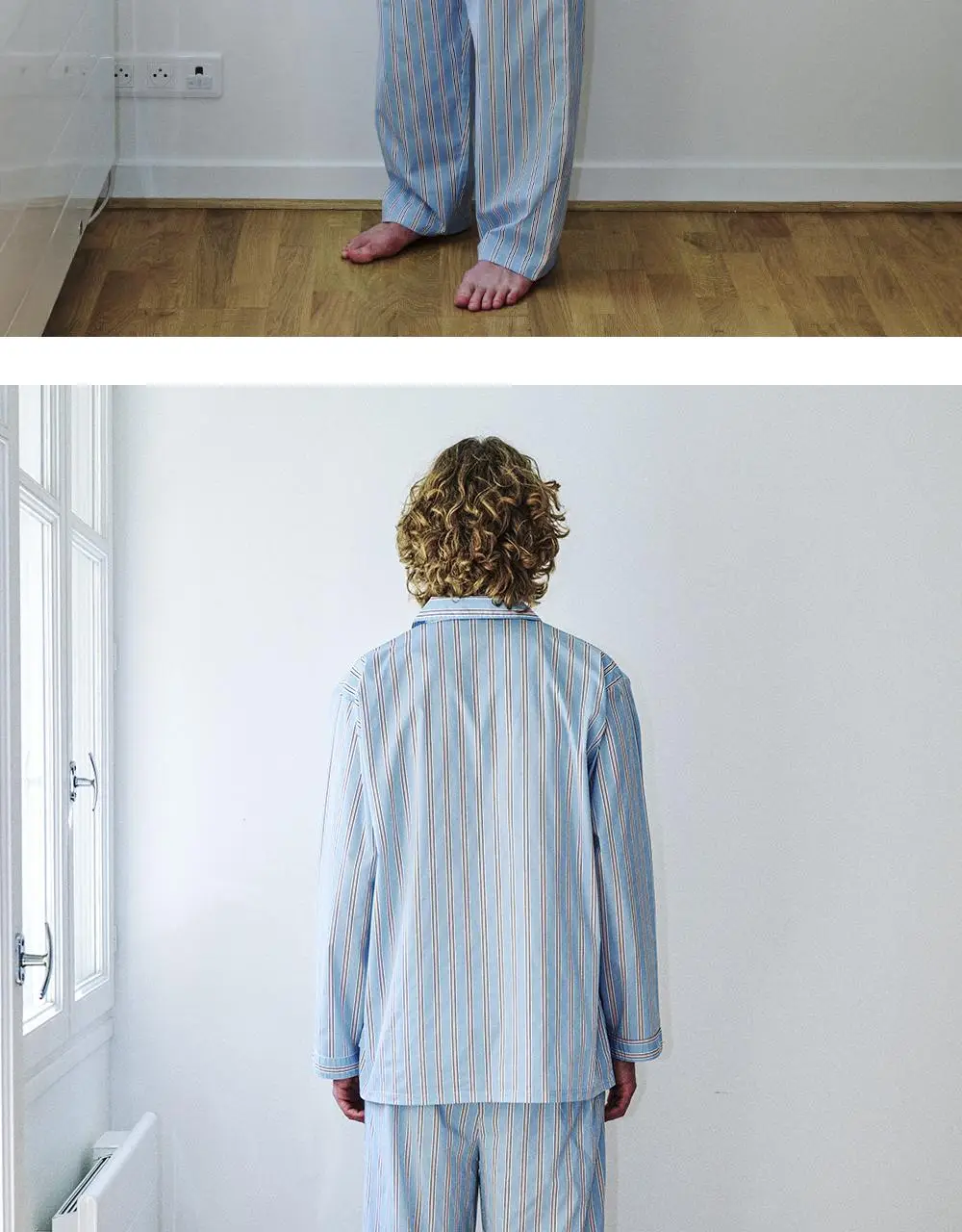 오프아워 러스트러스 코튼블렌드 긴팔 잠옷 세트 핑크 3종 택 1 (M / L / XL) 상세페이지 33