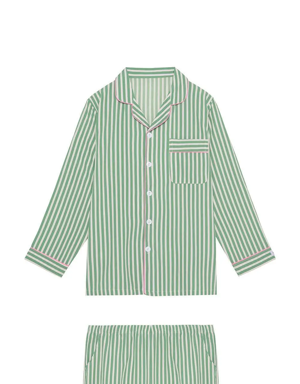 오프아워 민티 스트라이프 긴팔 잠옷 세트 3종 택 1 (M / L / XL) 상세페이지 23