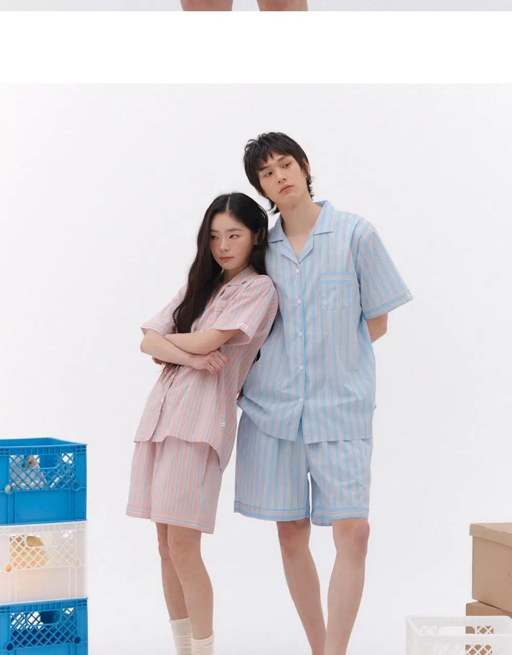 오프아워 반팔 잠옷 세트 8종 택 1 상세페이지 9