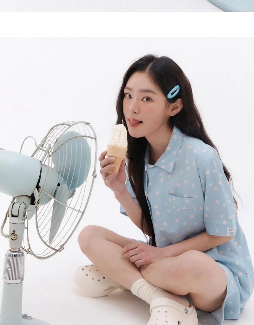 오프아워 버블리파피 피즈 반팔 잠옷 세트 상세페이지 8