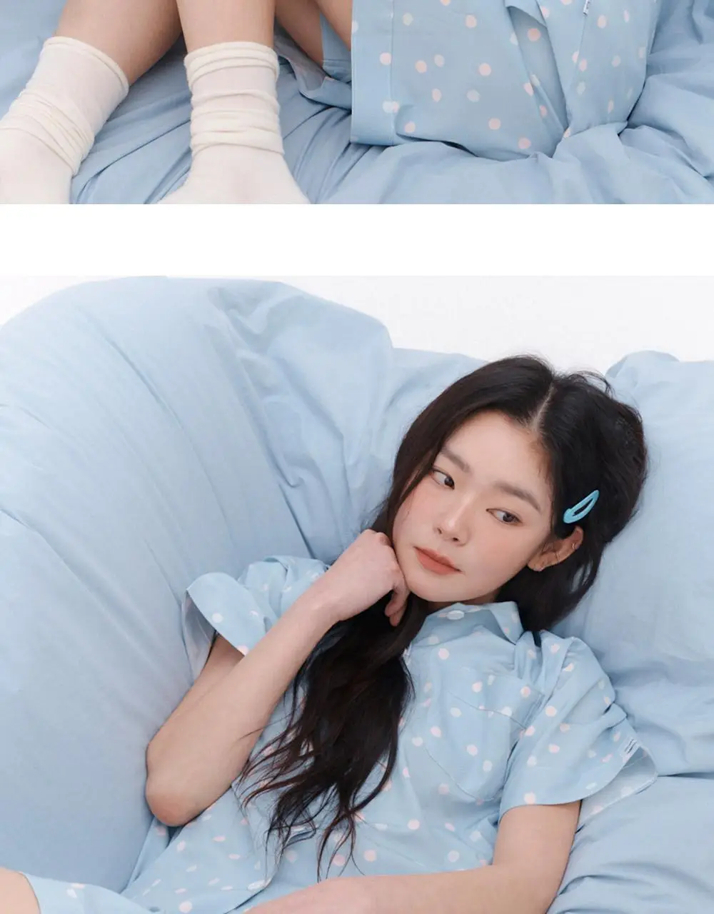 오프아워 버블리파피 피즈 반팔 잠옷 세트 상세페이지 10