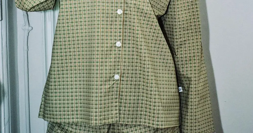 오프아워 세더올리브 코튼블렌드 긴팔 잠옷 세트 3종 택 1 (M / L / XL) 상세페이지 14