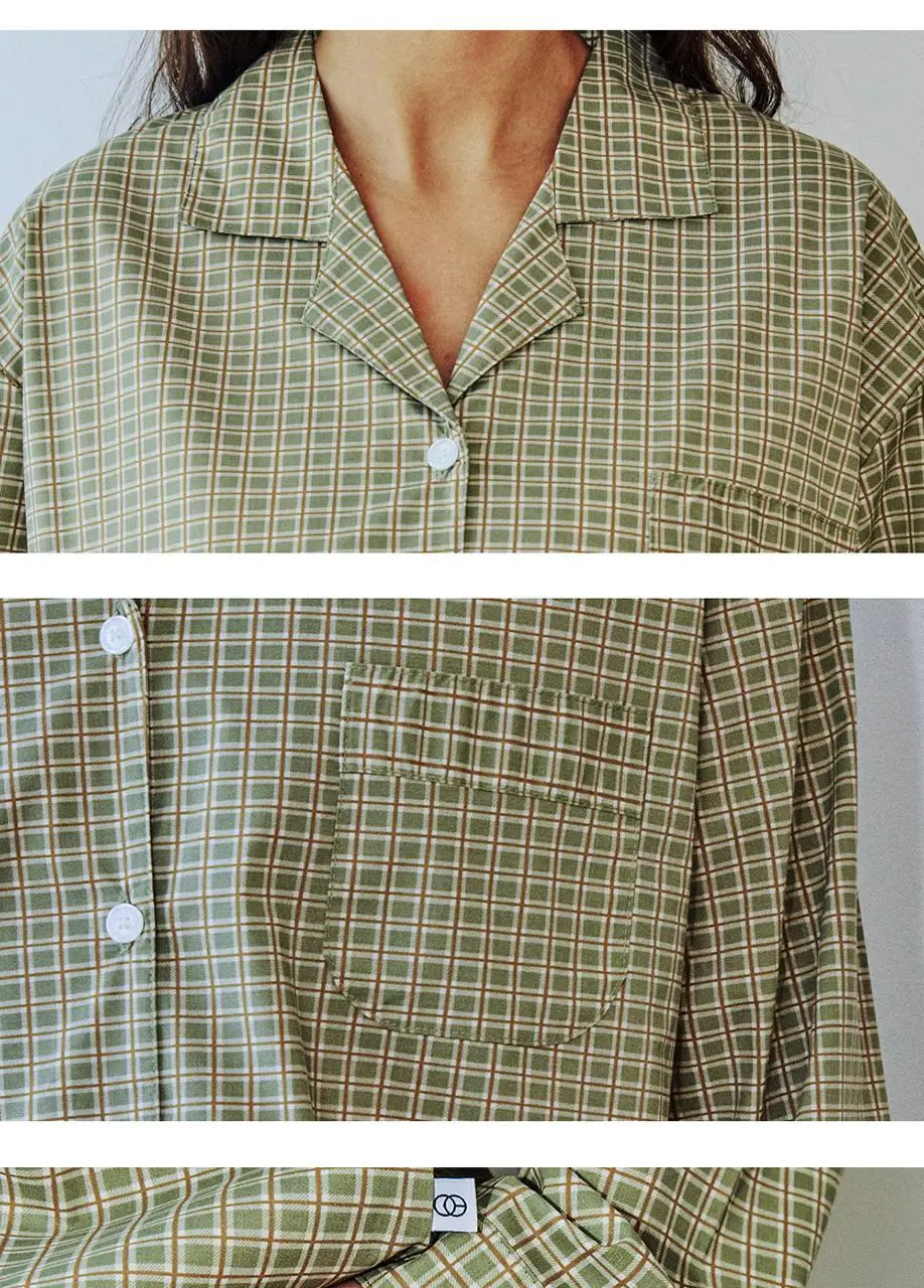 오프아워 세더올리브 코튼블렌드 긴팔 잠옷 세트 3종 택 1 (M / L / XL) 상세페이지 23