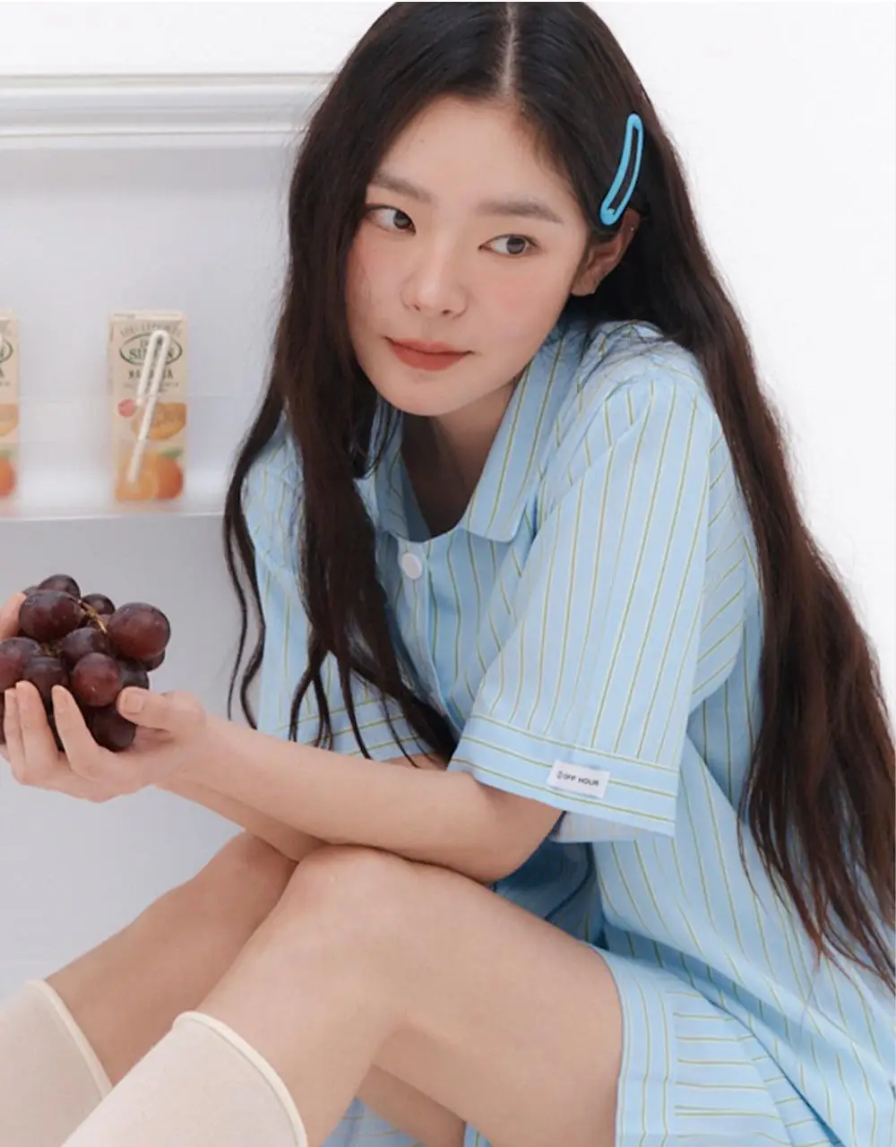 오프아워 시에나 반팔 잠옷 세트 상세페이지 8