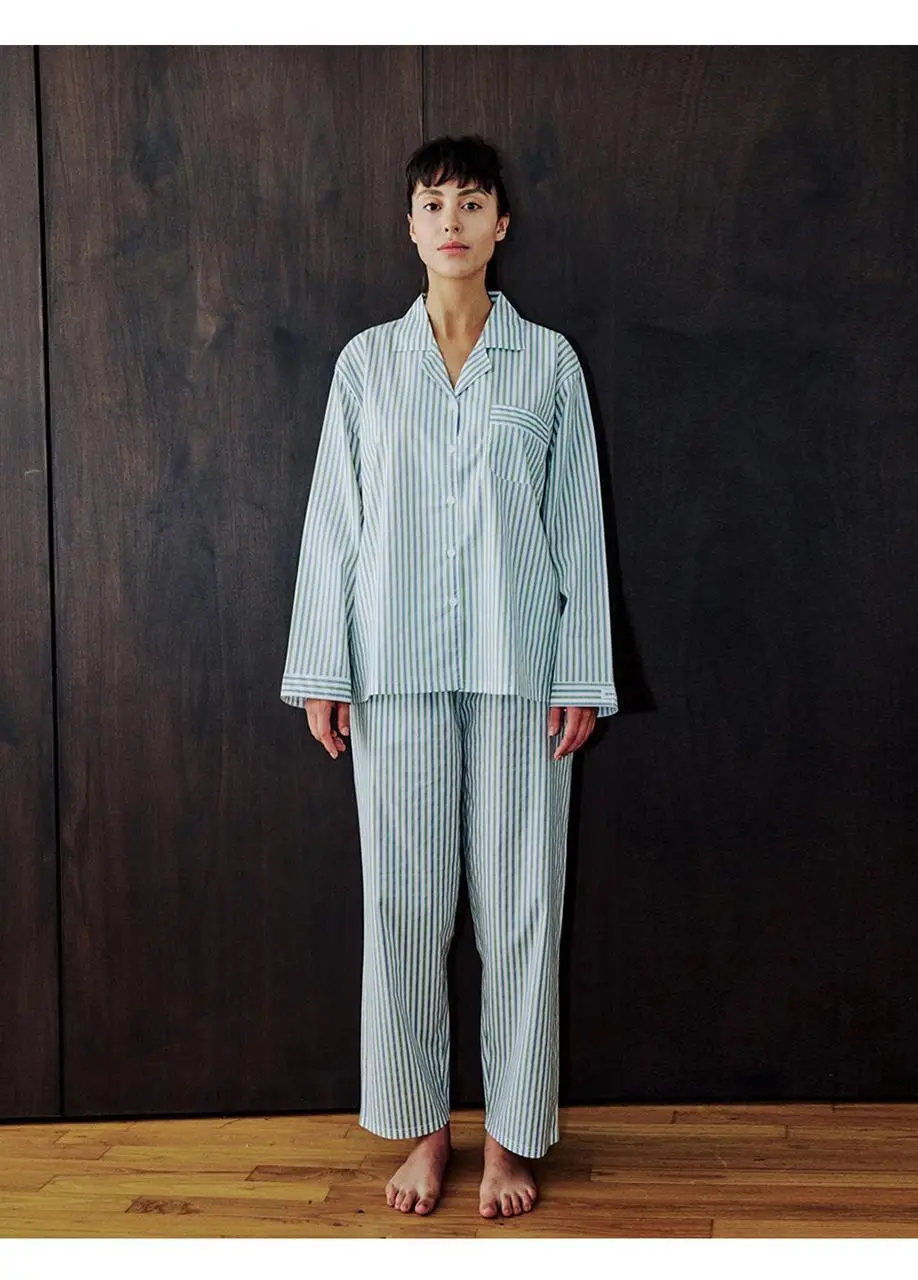 오프아워 어스무드 코튼블렌드 긴팔 잠옷 세트 3종 1택 (M/L/XL) 상세페이지 15