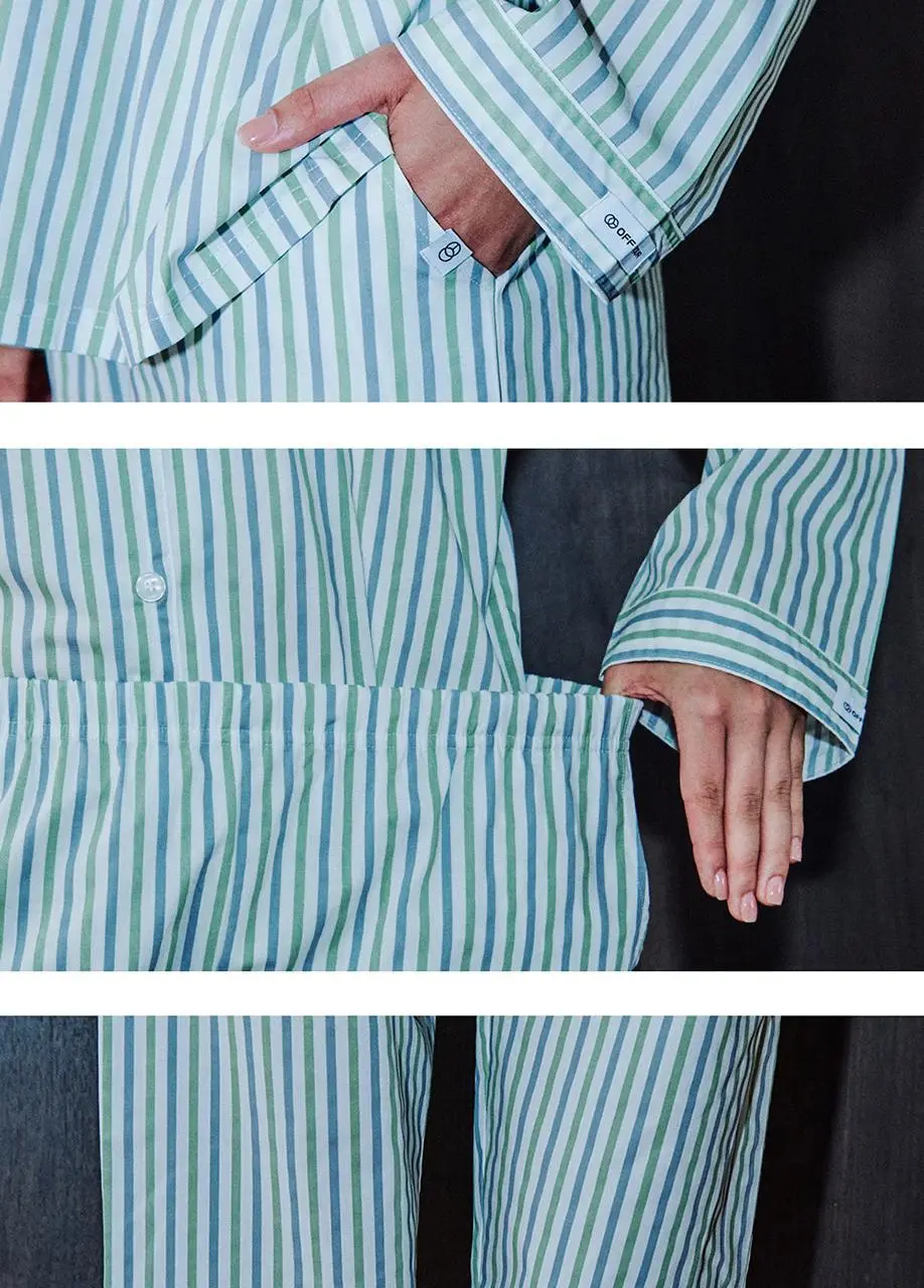 오프아워 어스무드 코튼블렌드 긴팔 잠옷 세트 3종 1택 (M/L/XL) 상세페이지 24