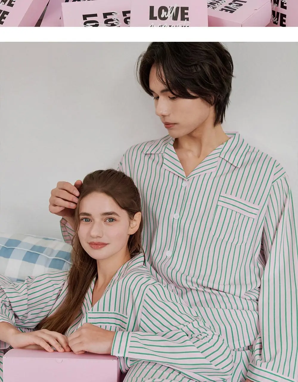 오프아워 자이푸르 긴팔 잠옷 세트 3종 택 1 (M / L /XL) 상세페이지 11