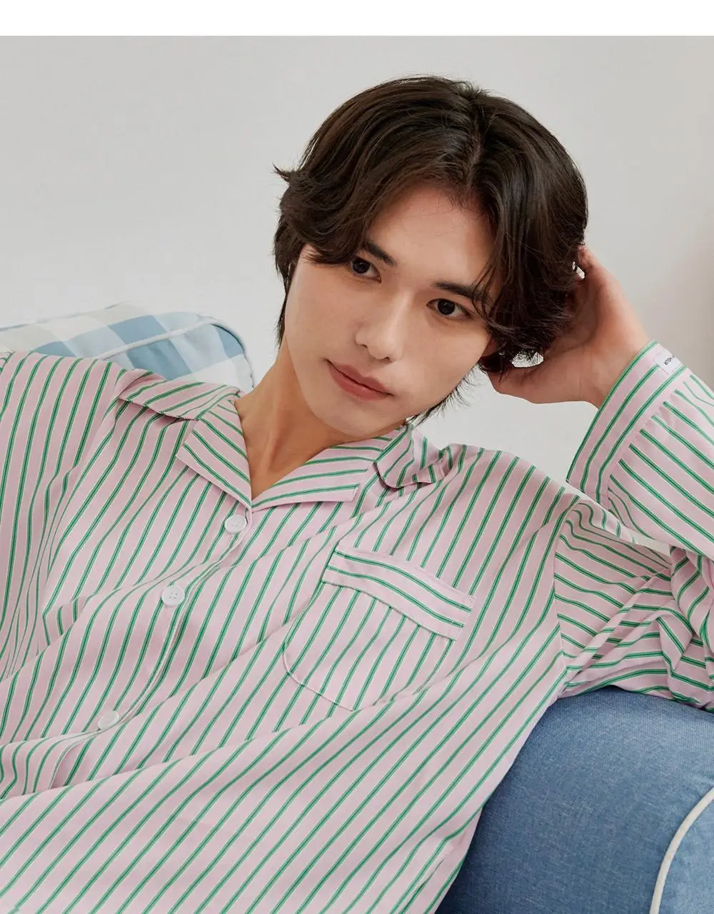 오프아워 자이푸르 긴팔 잠옷 세트 3종 택 1 (M / L /XL) 상세페이지 13