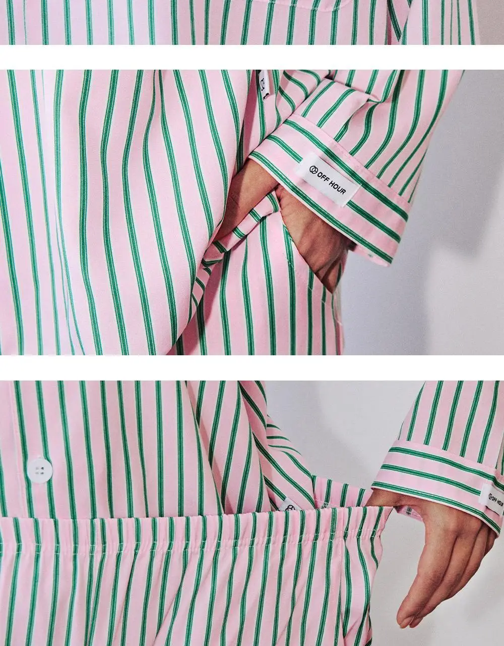 오프아워 자이푸르 긴팔 잠옷 세트 3종 택 1 (M / L /XL) 상세페이지 32