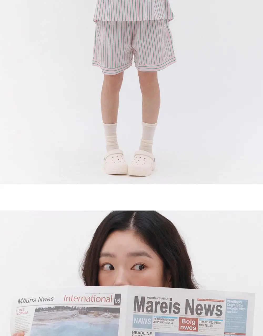오프아워 자이푸르 반팔 잠옷 세트 상세페이지 3