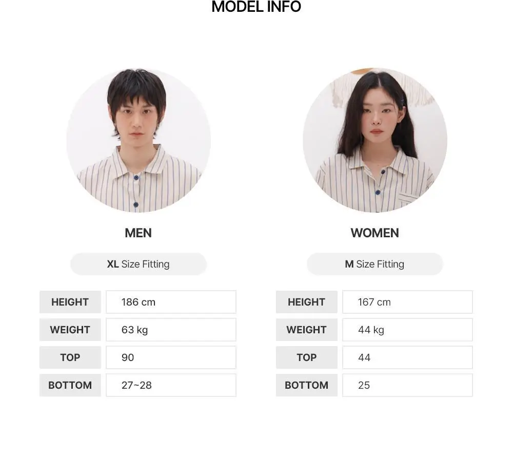 오프아워 타이드리듬 오트샌디 반팔 잠옷 세트 상세페이지 22