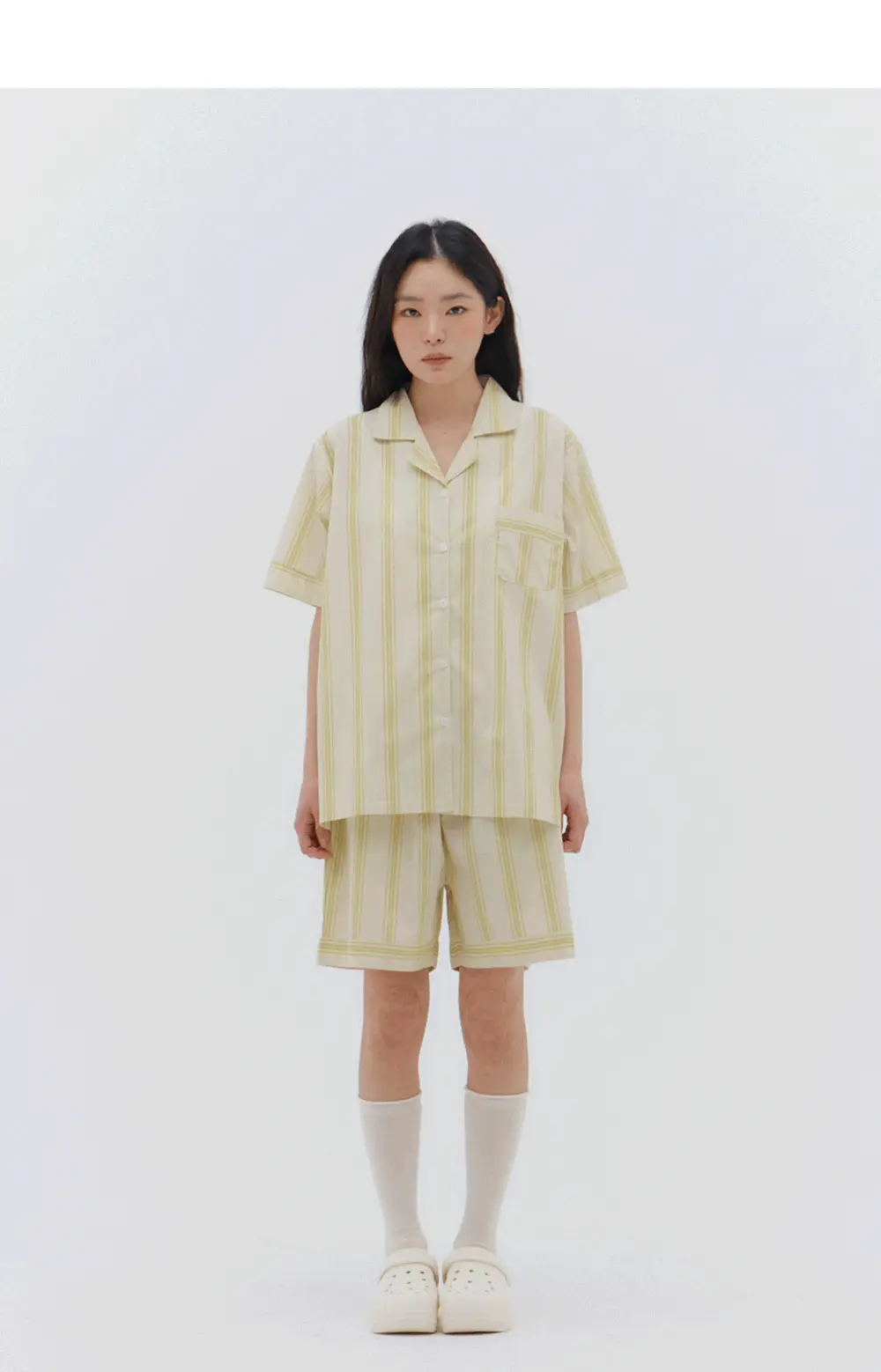 오프아워 타이드리듬 젤리스 반팔 잠옷 세트 (M / L / XL) 상세페이지 13