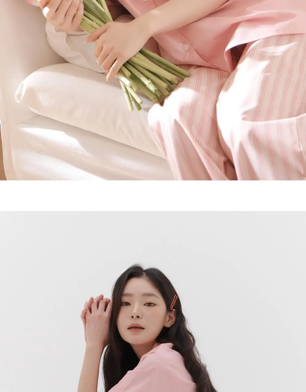 오프아워 퓨어시트 스쿱베리 반팔 잠옷 세트 상세페이지 5