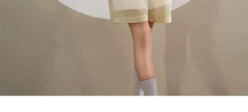 주디앤 쿨터치 위스퍼 스트라이프 여름 반팔 파자마 세트 상세페이지 25