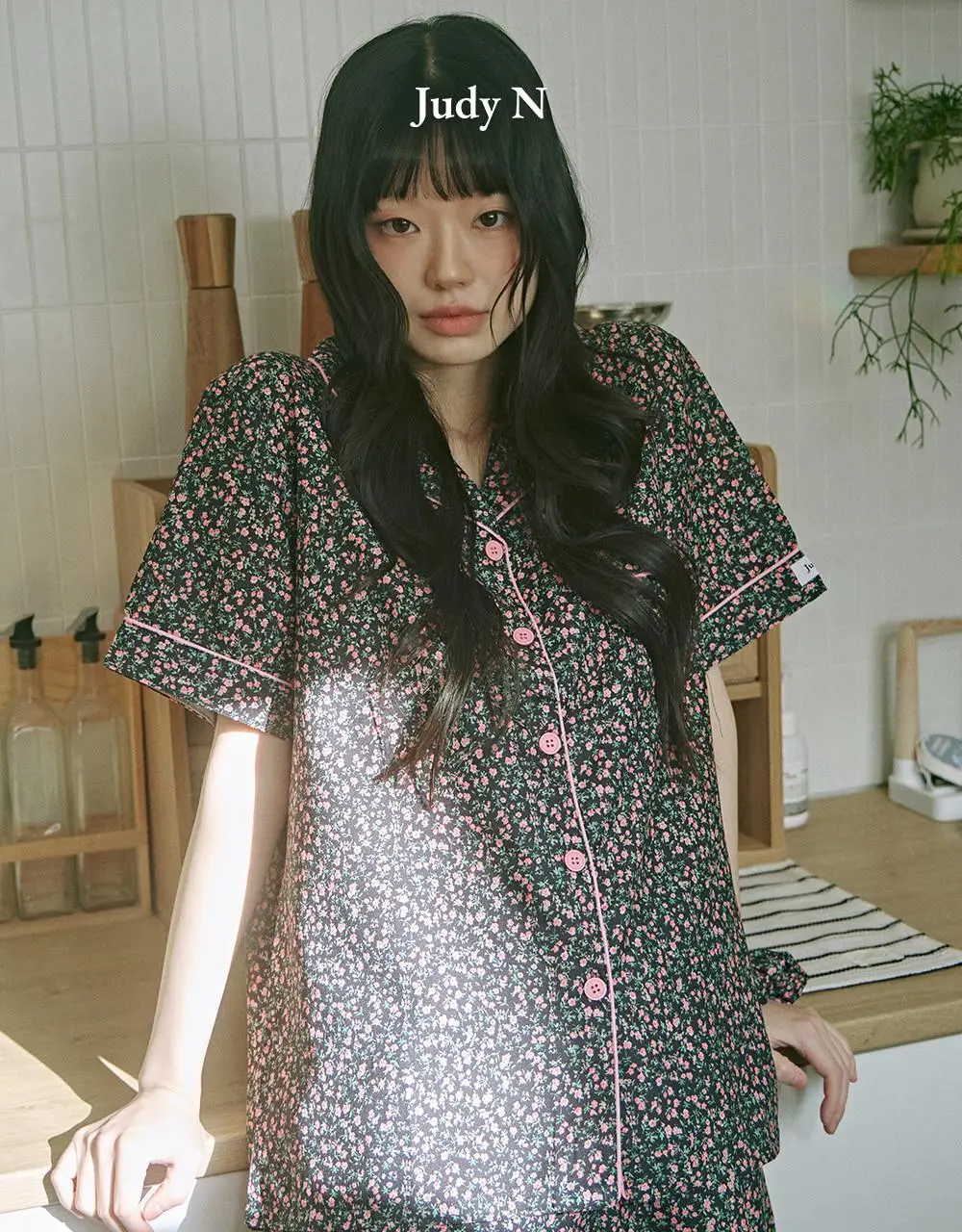 주디앤 클로즈 반팔 잠옷 파자마세트 상세페이지 2