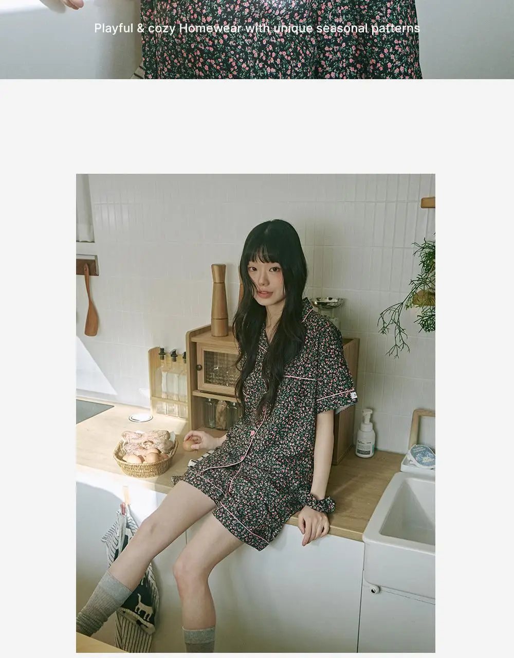 주디앤 클로즈 반팔 잠옷 파자마세트 상세페이지 3