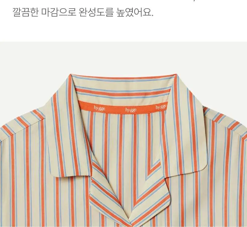 피치 파자마 세트 - 오렌지 상세페이지 6