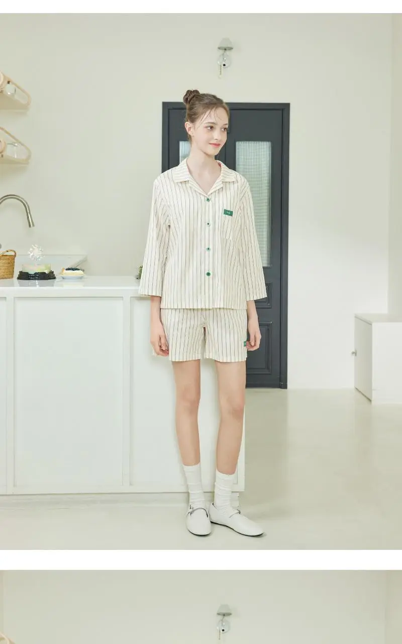 휘게 언더웨어 스윗홈 시즌리스 코튼 파자마 세트 - 6Colors 상세페이지 32