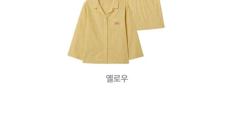 휘게 언더웨어 스윗홈 시즌리스 코튼 파자마 세트 - 6Colors 상세페이지 36