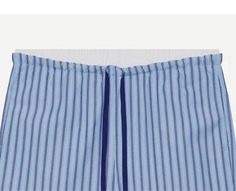 휘게 언더웨어 써니 코튼 파자마 팬츠 블루 상세페이지 7