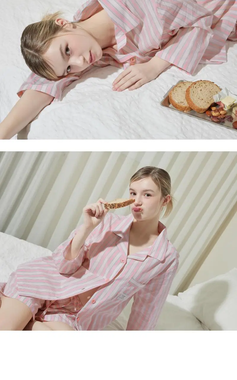 휘게 언더웨어 피치 파자마 세트 핑크 상세페이지 16