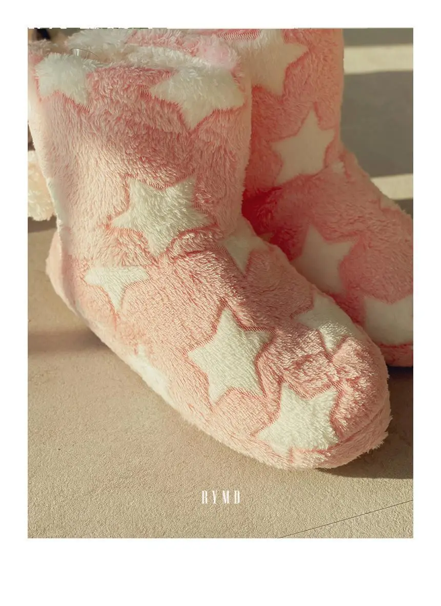 RYMD 극세사 양털 부츠 겨울 실내화 2color 상세페이지 12