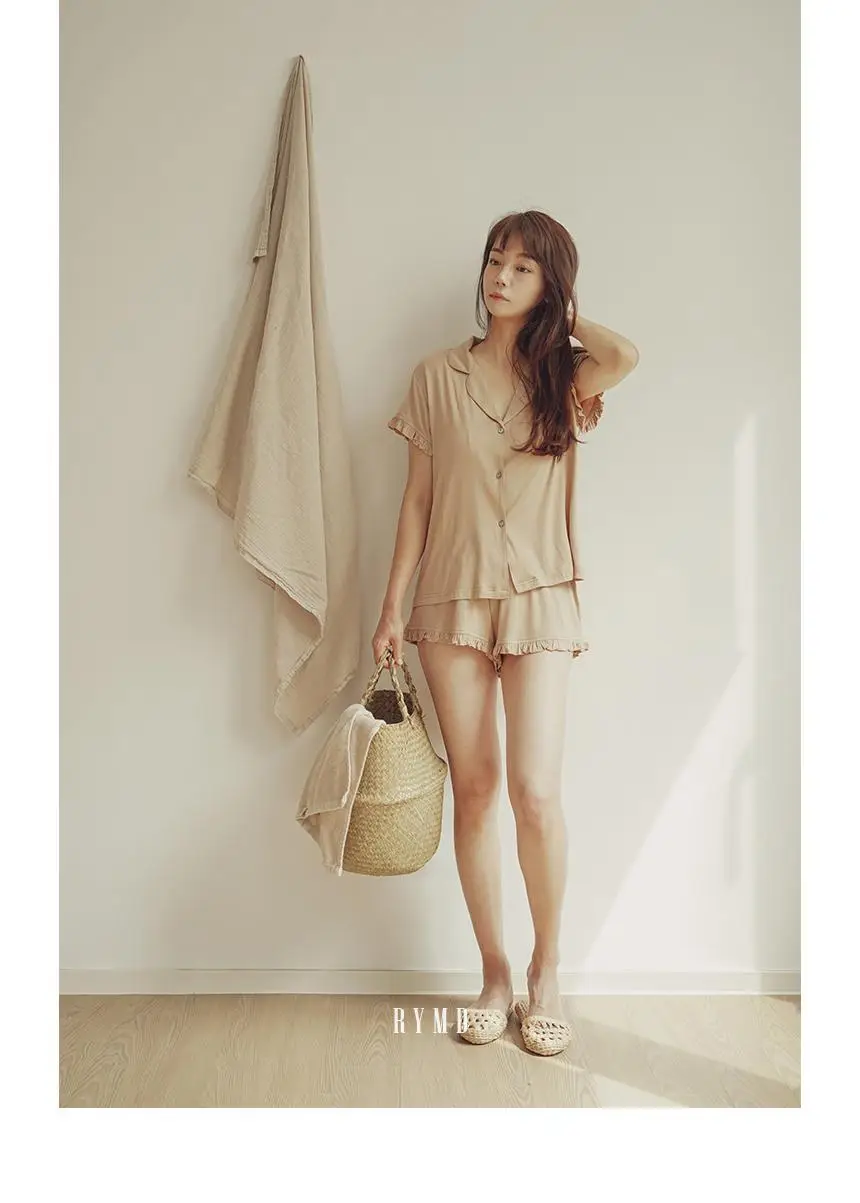 RYMD 힐링 잠옷 모달 숏 팬츠 2color 상세페이지 4