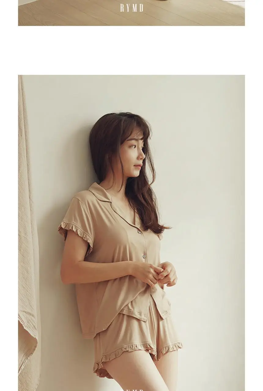 RYMD 힐링 잠옷 모달 숏 팬츠 2color 상세페이지 7