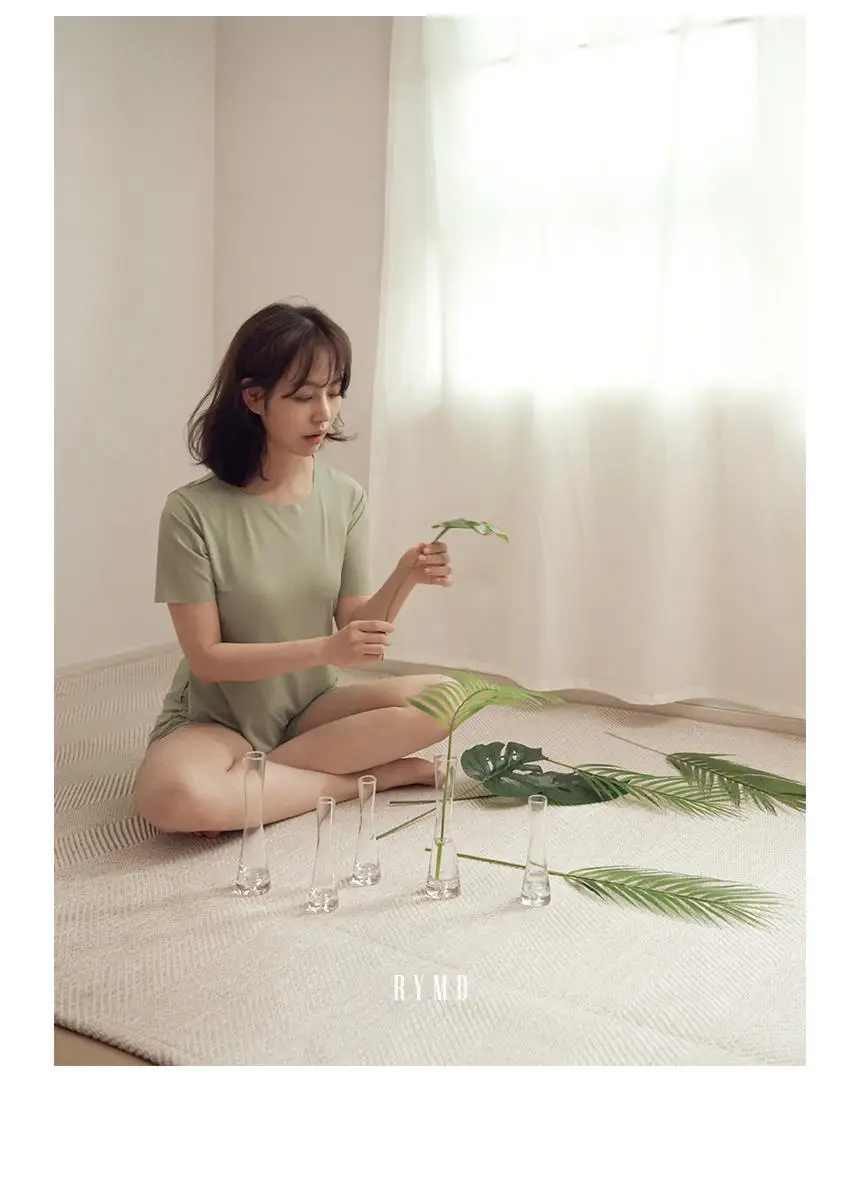 RYMD 힐링잠옷 심리스 반팔 투피스 홈웨어 3color 상세페이지 13
