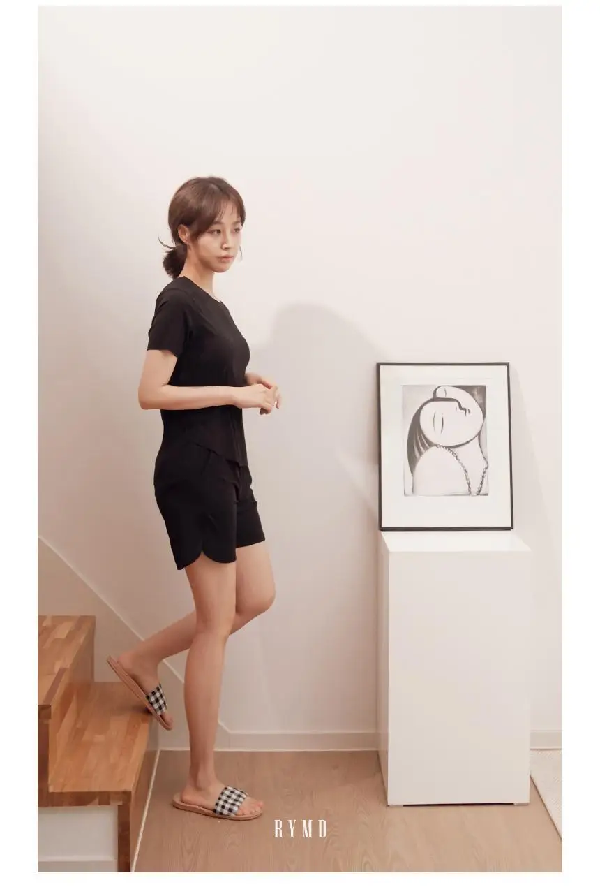 RYMD 힐링잠옷 심리스 반팔 투피스 홈웨어 3color 상세페이지 15