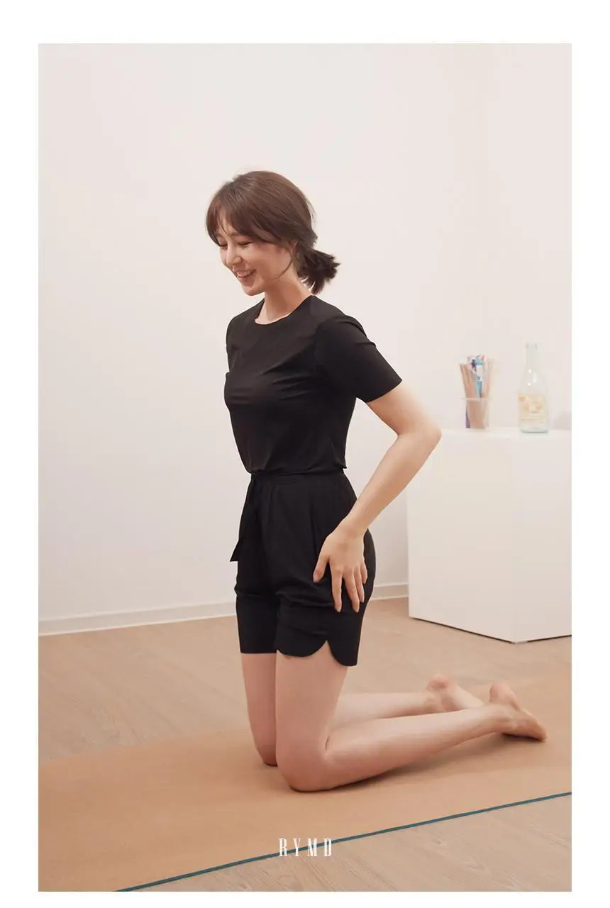 RYMD 힐링잠옷 심리스 반팔 투피스 홈웨어 3color 상세페이지 17