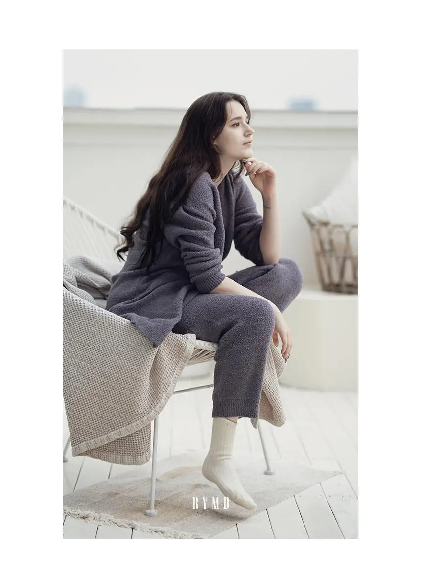 RYMD 힐링잠옷 후리스 수면잠옷 가디건 3p 홈웨어 2color 상세페이지 11