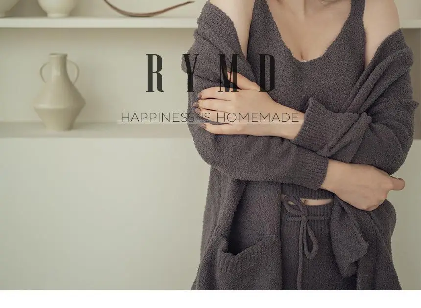 RYMD 힐링잠옷 후리스 수면잠옷 가디건 3p 홈웨어 2color 상세페이지 17