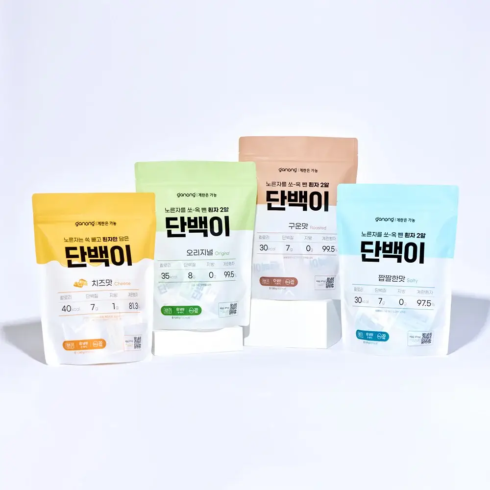 가농 단백이 4종 10개입 중 택1/오리지널 외 3종(흰자 단백질 에그 프로틴)