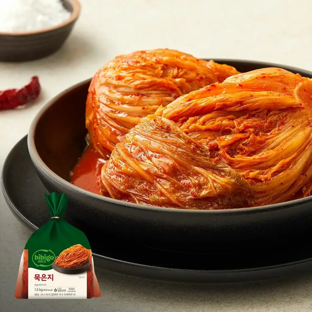 비비고 묵은지 1.5kg X 2개