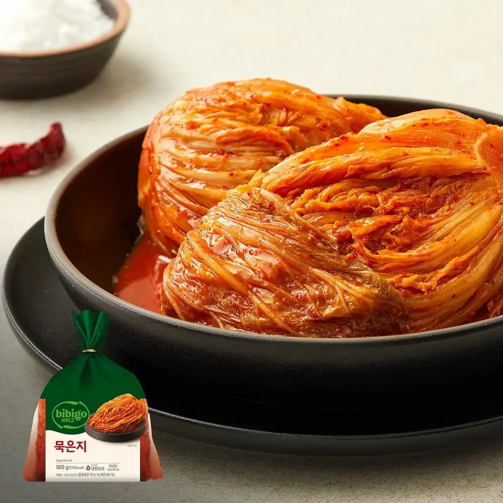 비비고 묵은지 900g X 2개