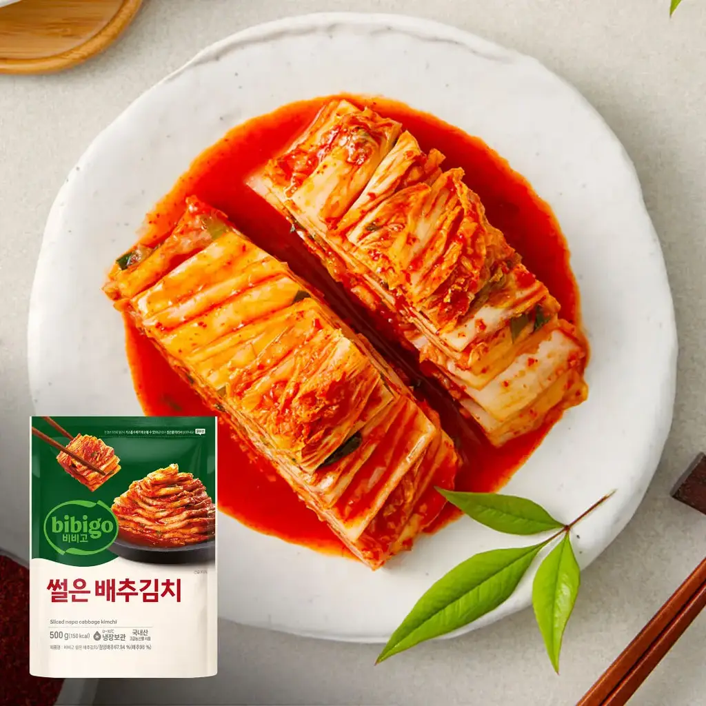 비비고 썰은배추김치 500g X 3개