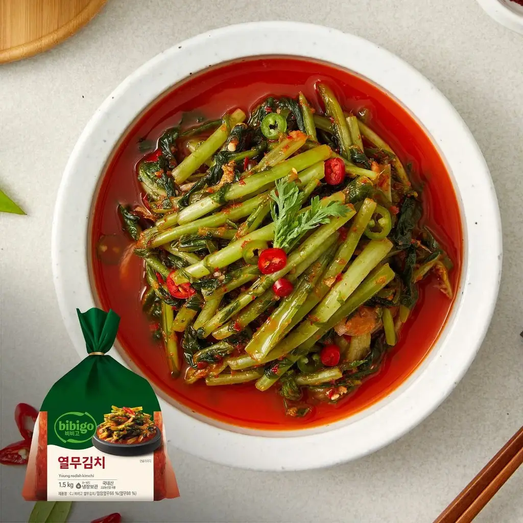 비비고 열무김치 1.5Kg X 2개