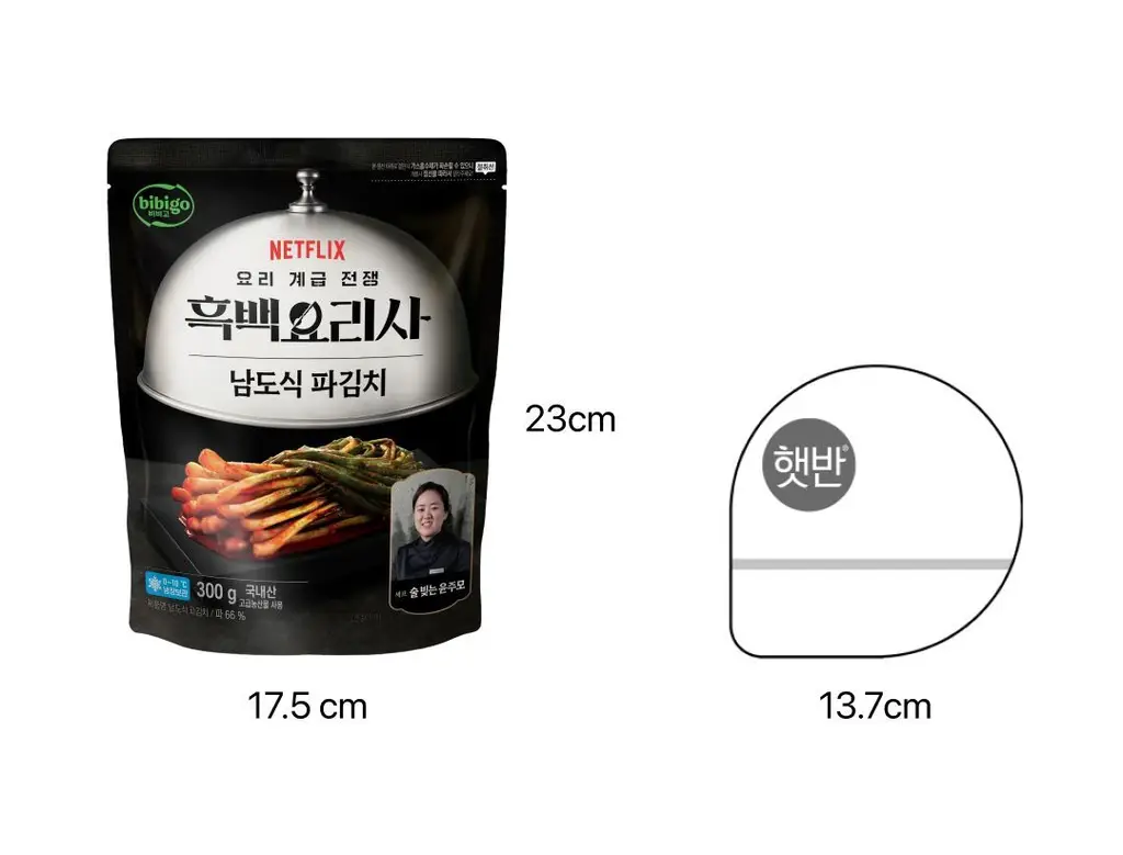비비고 흑백요리사 남도식 파김치 300g*2개입 상세페이지 5