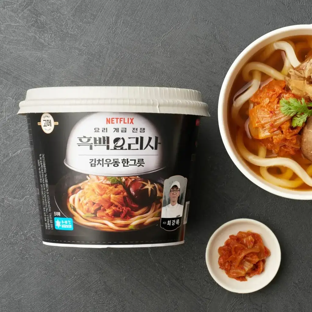 고메 흑백요리사 김치우동한그릇 229.2g*3개입
