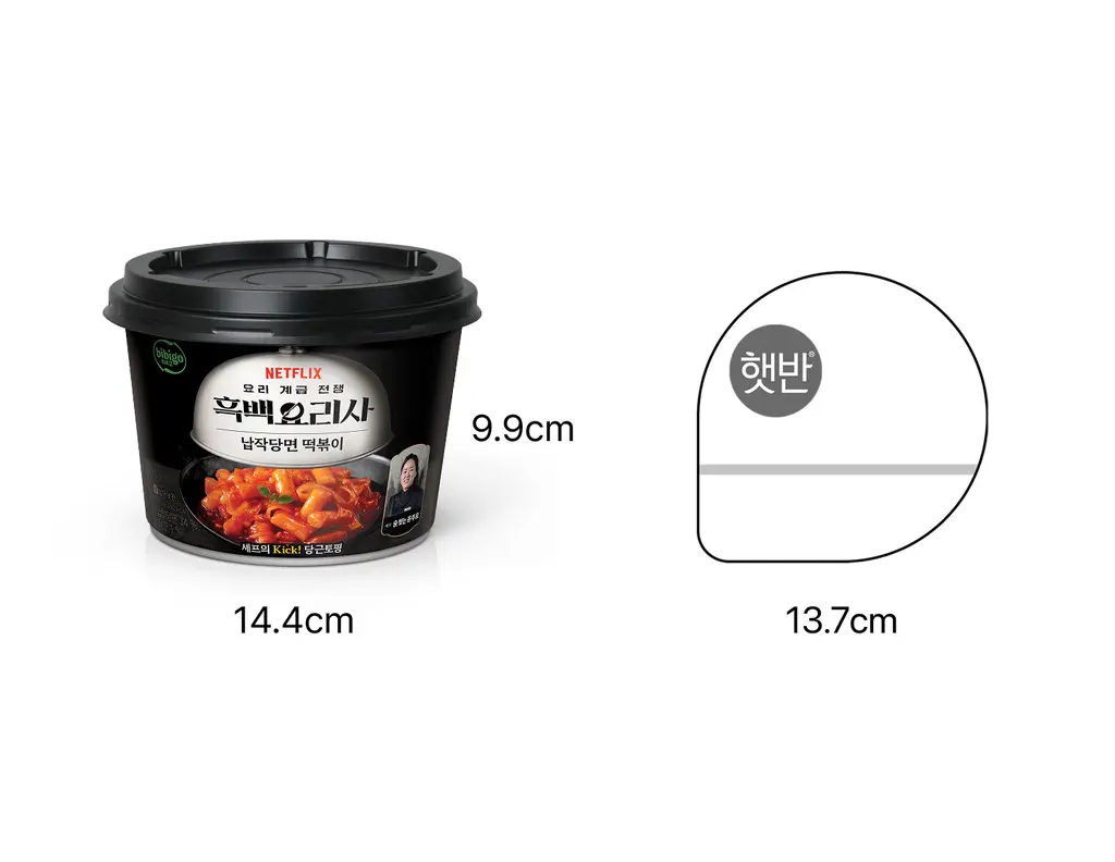 비비고 흑백요리사 납작당면 떡볶이 175g*2개입 상세페이지 6