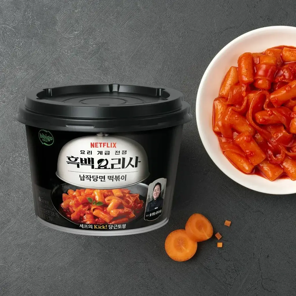 비비고 흑백요리사 납작당면 떡볶이 175g*2개입