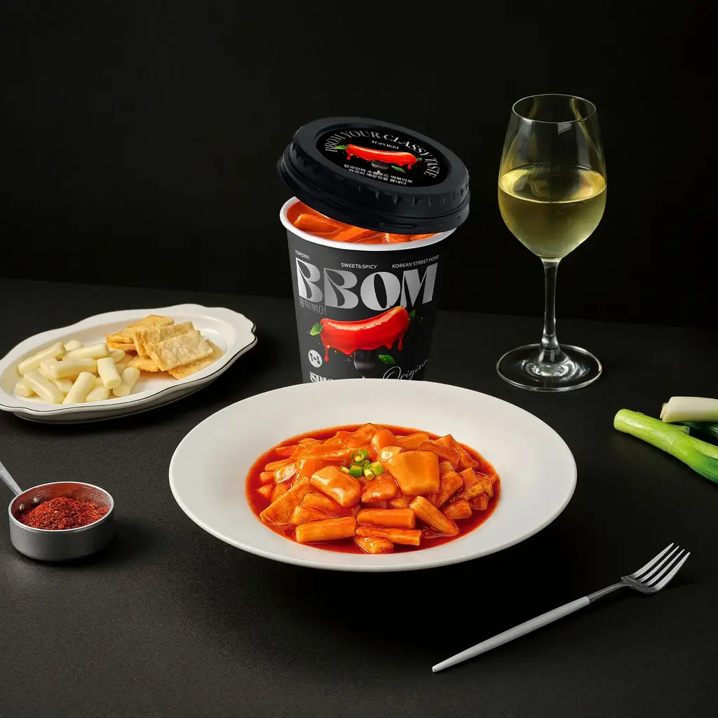 뽐 떡볶이 6종 택1 (파우치/컵)