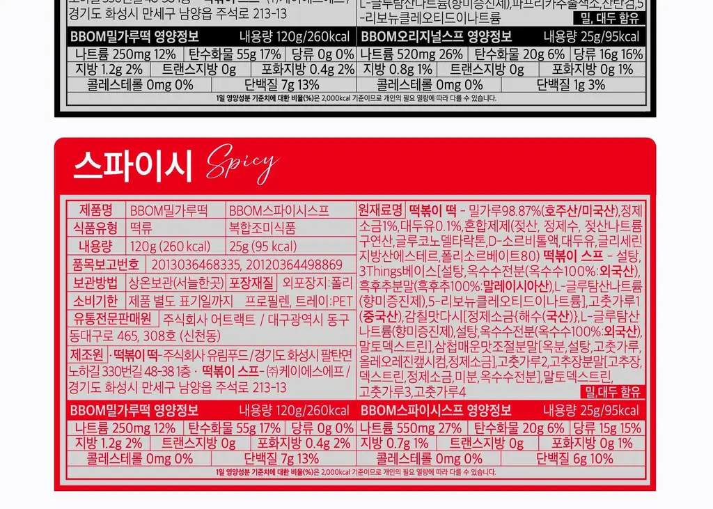 뽐떡볶이 파우치 스파이시 145g 상세페이지 30