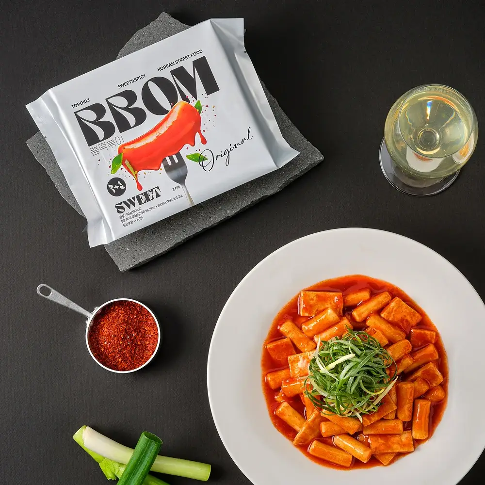 뽐떡볶이 파우치 오리지널 145g