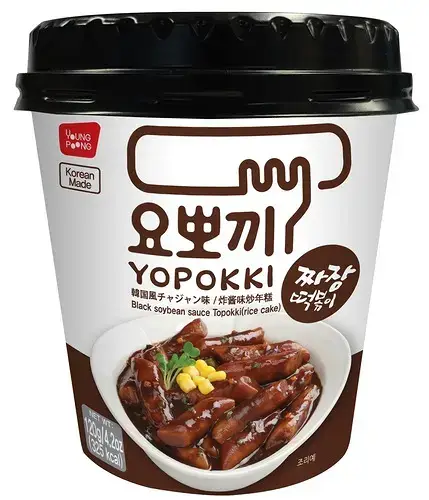 요뽀끼 짜장 컵떡볶이 120g